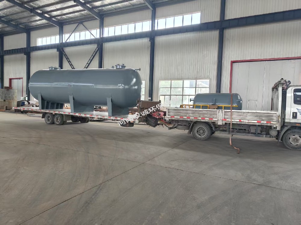 2025.05.15-河南某有機硅有限公司定制碳鋼儲罐發貨