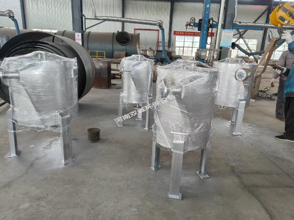 河南某醫藥科技有限公司螺旋板換熱器發貨